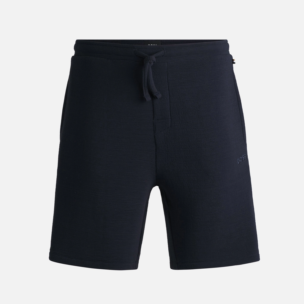 Boss Bodywear Ribbed Woven Lounge Shorts - L